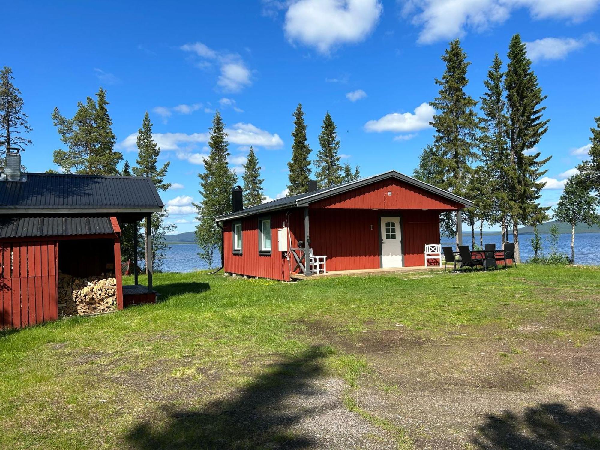 Вилла Camp Caroli Family House Юккасъярви Экстерьер фото
